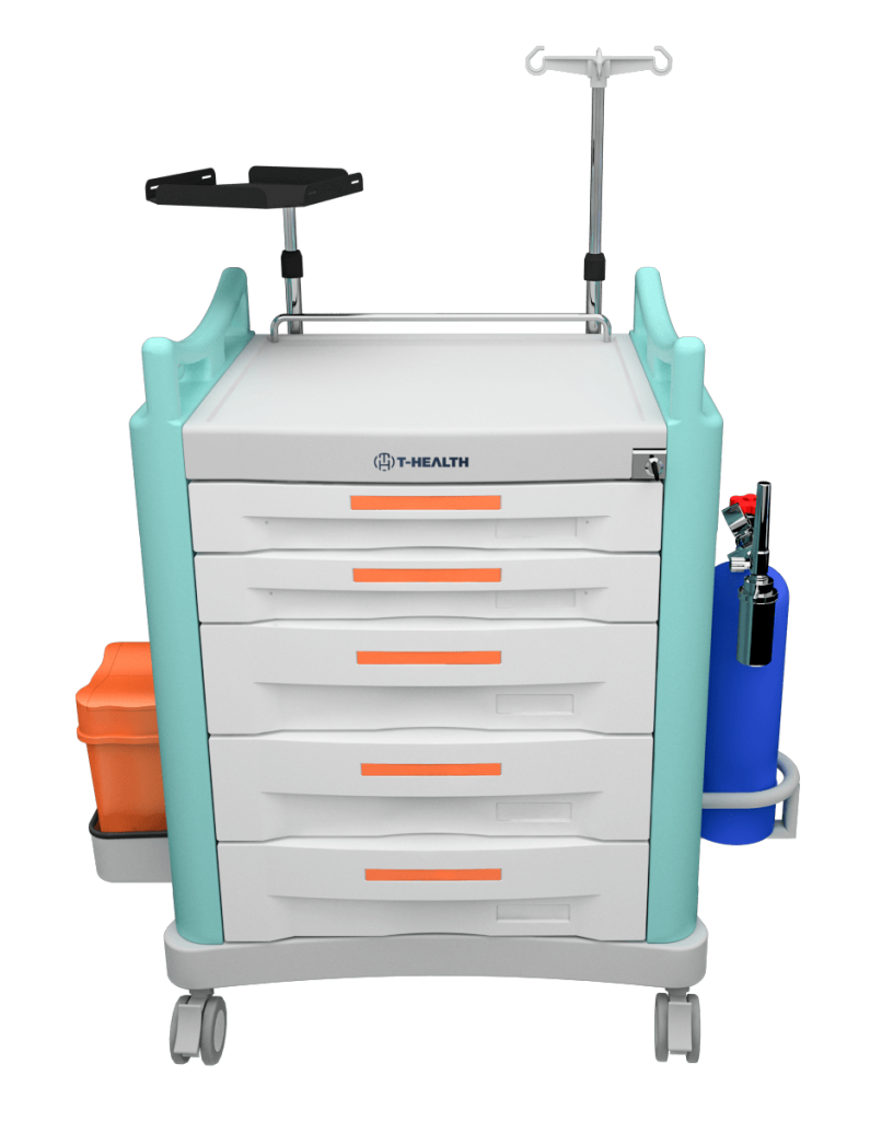 TROLLEY EMERGENCY TROLLEY Hospital BedMedical BedHospital