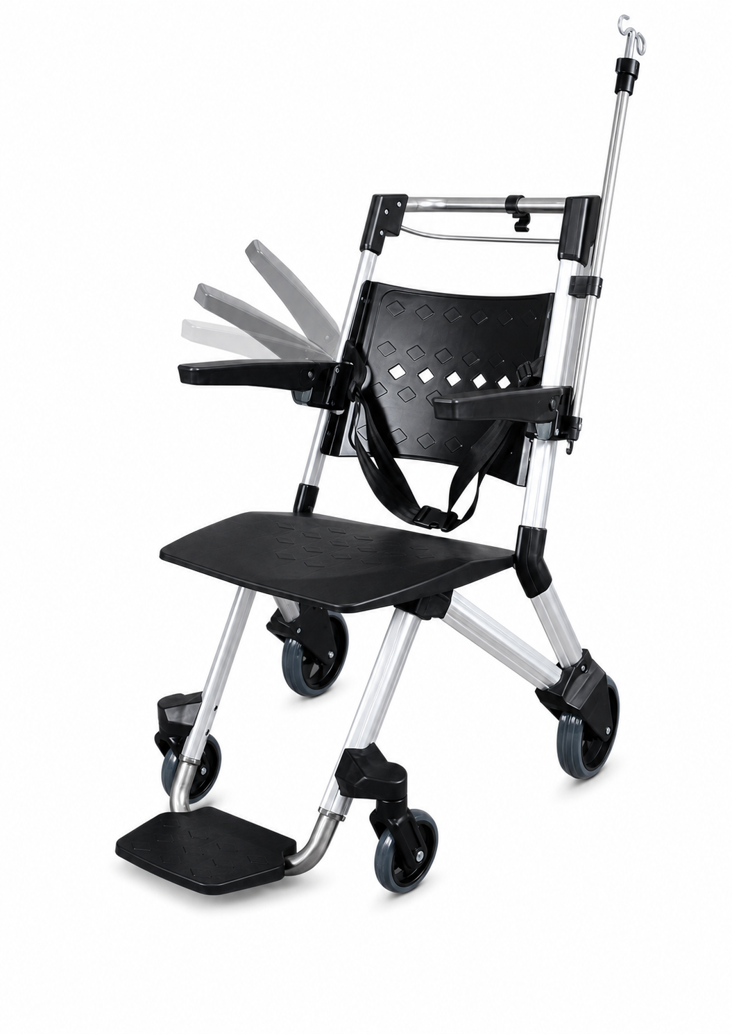 T-SWIFT / STACKABLE PATIENT TRANSFER CHAIR T-SWIFT / STACKABLE PATIENT TRANSFER CHAIR