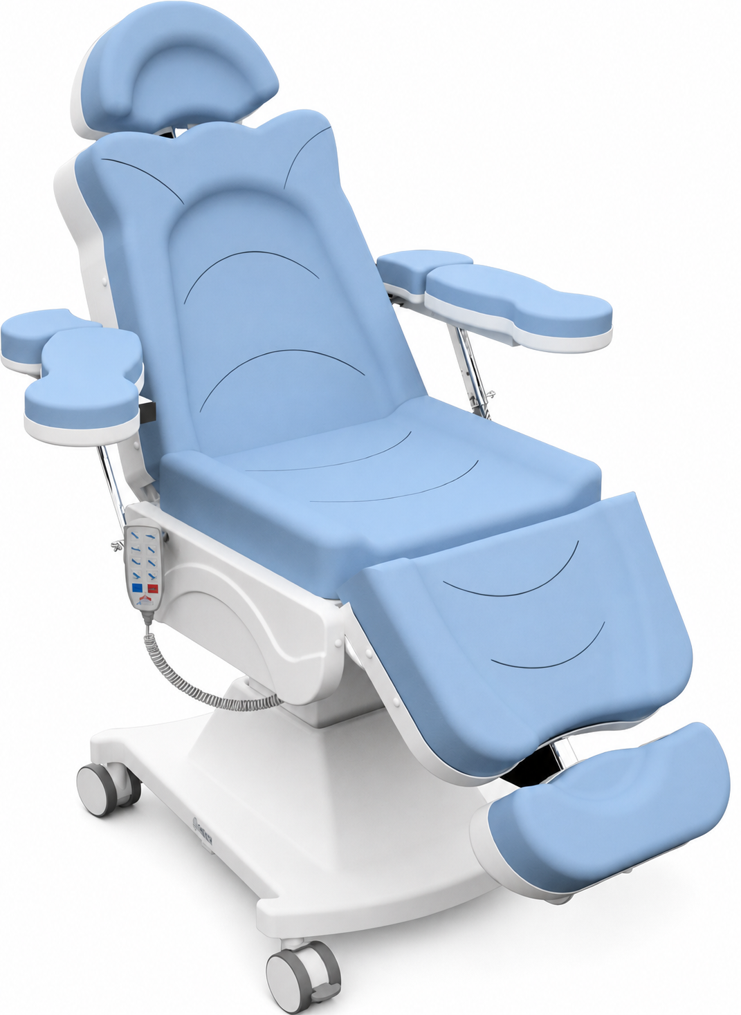 TE 600 / ELECTRONIC BLOOD TRANSFUSION CHAIR / 4 MOTOR TE 600 / ELECTRONIC BLOOD TRANSFUSION CHAIR / 4 MOTOR