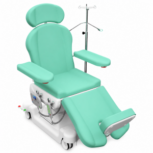 TE 900 / ELECTRONIC HEMODIALYSIS & CHEMOTHERAPY CHAIR / 5 MOTOR