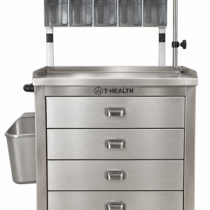 TS 7520 stainless steel anesthesia trolley