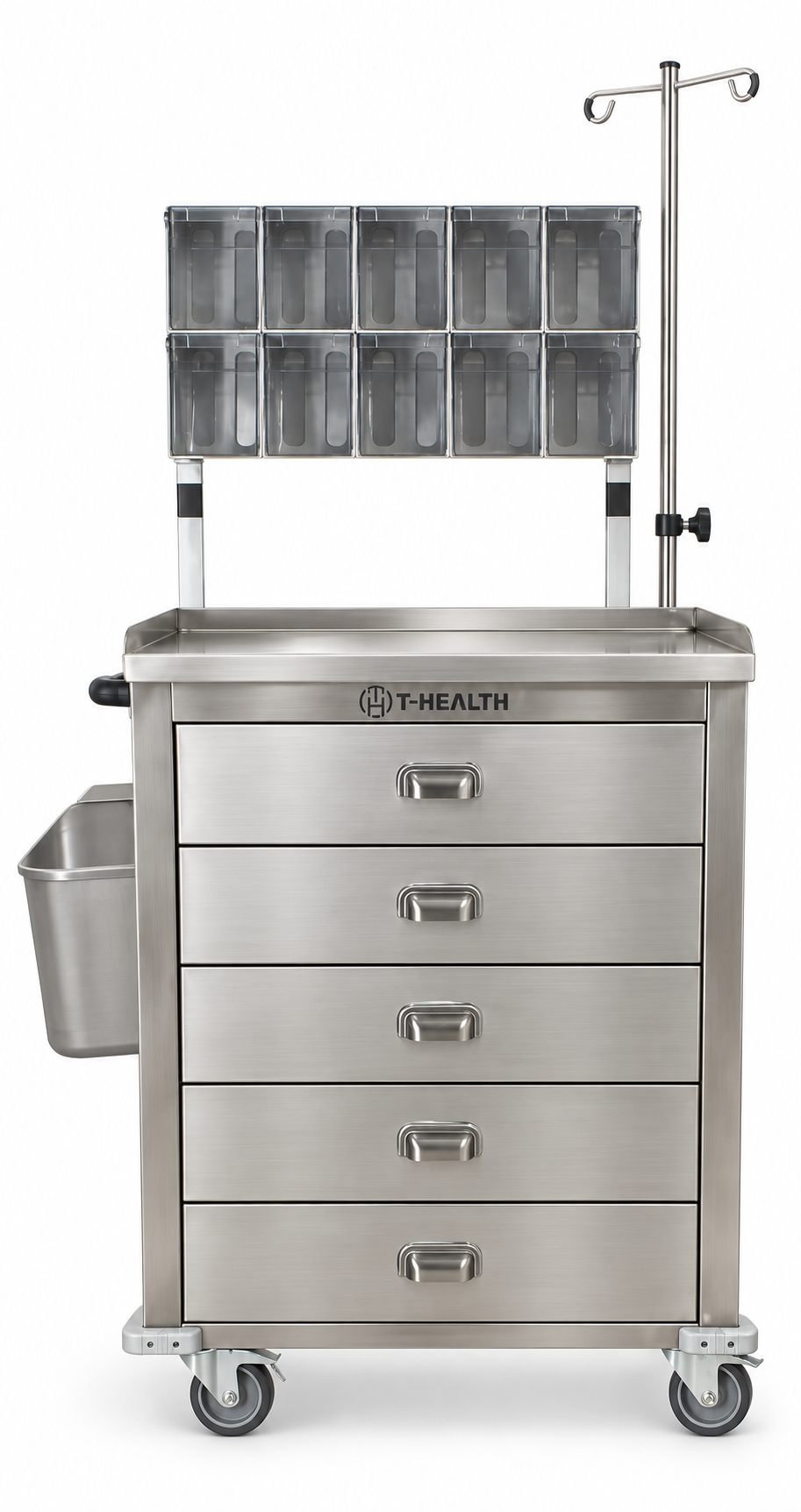 TS-7520-01-beyaz-fon TS 7520 stainless steel anesthesia trolley