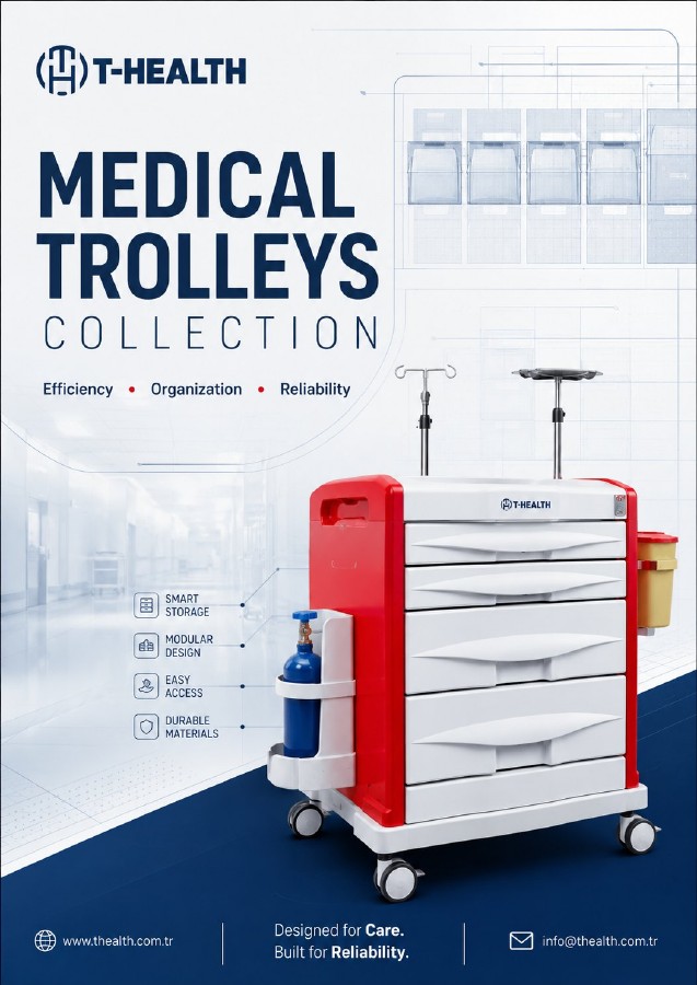 T-HEALTH Medical Trolleys catalogue cover