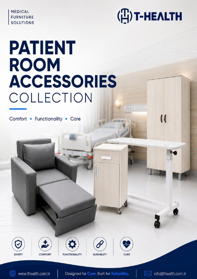T-HEALTH Patient Room Accessories catalogue cover