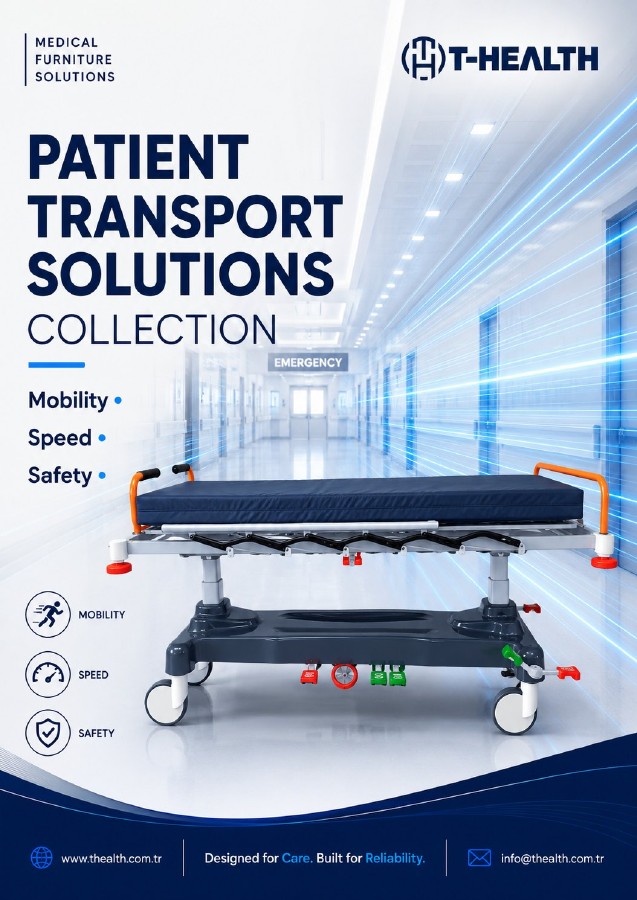 T-HEALTH Patient Transport Solutions catalogue cover