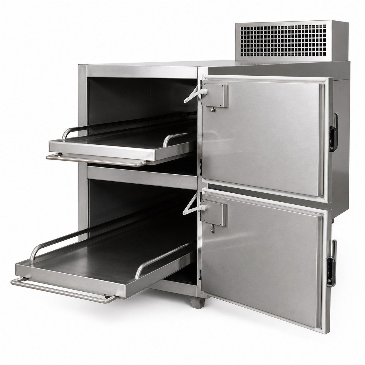 ts-7020-304-stainless-steel-double-mortuary-refrigeration-unit