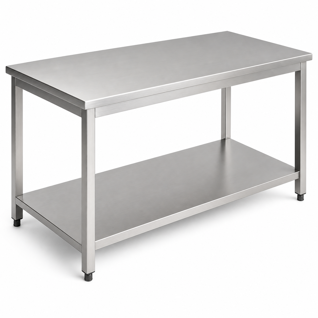 ts-7152-stainless-steel-work-table-with-lower-shelf